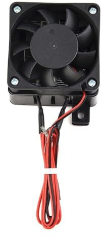 UTTASU Élément de chauffage d'air en céramique PTC 24 V - 100 W à 400 W - Module de chauffage réglable à température constante pour automobile, CVC et appareils électroménagers - Noir, 60 x 60 x 30 mm