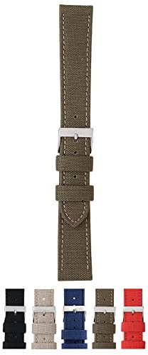 Morellato Lederarmband für Damenuhr CORDURA/2 Green 22 mm A01U2779110072CR22