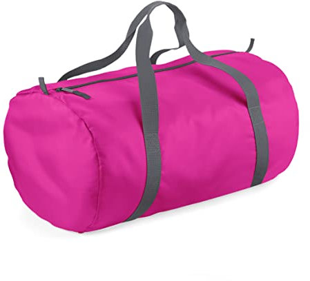 BagBase BG150FUCH Pack-Away Tasche für Barrel, Fuchsia, M