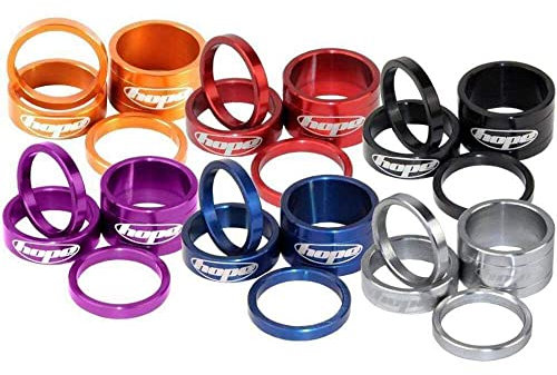 Hope Aluminium Spacers ORANGE (Space Doctor)