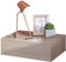 FineBuy table de chevet ZADAR pour montage mural 46x15x30cm table de chevet bois | Étagère murale avec tiroir | Panneau mural de chevet pour sommier flottant | Console murale table de chevet suspendue