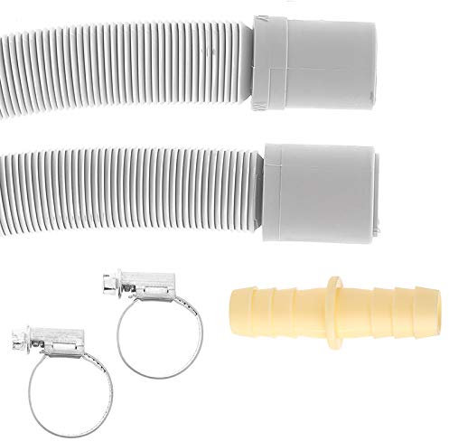 Masterpart Washing Machine Dishwasher Drain Waste Hose Extension Kit 2m
