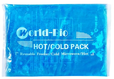 Kalt Warm Kompressen mit Verschiedenen Größen, Wiederverwendbare Coolpack für Kühlfach und Mikrowelle, Kühlpad Kühlpack Gel für Schmerzen und Verletzungen (1 Stück,20x31cm)