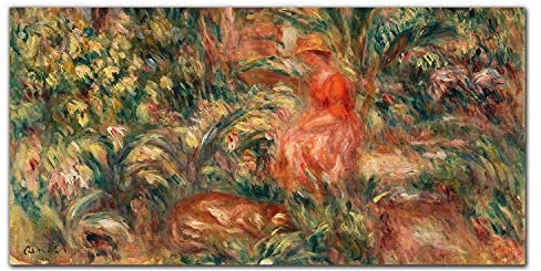 Coloray Küchenrückwand 140x70cm Dekorplatte Panel Glasscheibe Glaskunstwandbild gehärtetes Glas Küche - Waldfrau