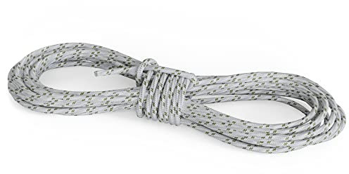 Patio Umbrella Cord Line Rope Heavy Duty Replacement String Green Dot (20 FT)