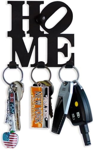 etterr | Appendi Chiavi a Muro | 100% Acciaio | Prodotto in Europa | Appendichiavi da Parete Home | Porta Chiavi Ingresso Casa | Porta Chiavi da Muro per Casa | Appendi Chiavi Ingresso | Key Holder
