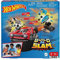 Mattel Games HOT Wheels Build ‘N Slam - Autospiel zum Zusammenbauen, Rennspiel, Rip Rod, Night Shifter, Deora II, Familien-Spieleabend, für Kinder ab 5 Jahren, HLX91