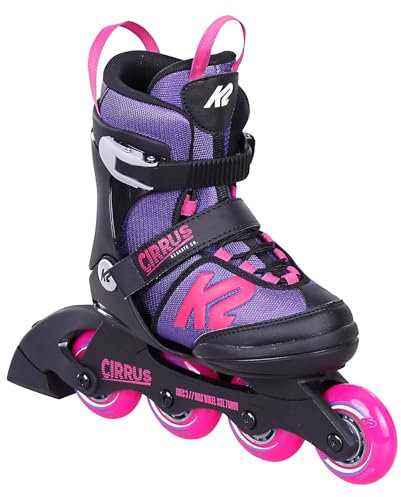 K2 Skates Inline Skates Cirrus G Mädchen Inline Skates — Black - Purple — 30G0840