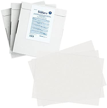 Decora, 0300215 Confezione da 25 Fogli In Pasta Di Zucchero 21 X 29,7 Cm (A4) New Bianco