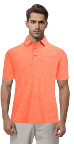 Kobilee Poloshirts für Herren Golf Sommer Poloshirt Regular Fit, Rundhals, Casual Tshirt Kurzarm Basic T-Shirts Gute mit Aufdruck Sportshirt In Vielen Farben Erhältlich Laufshirt Sportswear