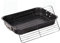 Bandejas De Barbacoa - Sartén Para Barbacoa | Bandejas De Barbacoa De Camping, Bandejas De Barbacoa Al Aire Libre Con Soporte Plano, Asador Para Pescado, Carne De Pollo