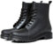 GOGOUP Wellington Boots - Stivaletti alla caviglia da donna, modello Chelsea, stivali da giardino ed escursionismo, impermeabili, Nero , 37 EU