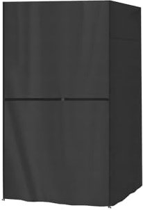 YCDZSW Tissu Oxford 420D Housse de Saunas Dynamiqueen Bois Infrarouge, Housses de Sauna en Bois Imperméable, Housse pour Saunas Extérieur, Housses de Sauna, pour la Maison (99x111x193 cm,Noir)