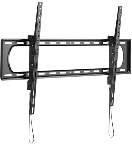 AV:Link | Heavy Duty Tilting TV Wall Bracket for 60–120 Screens | Max VESA 900x600 | Quick Release | 120kg Load | Universal Slim Mount for OLED, QLED, LED, LCD, Smart TVs