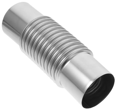 CIYODO Tubo Scarico Flessibile Acciaio Inossidabile per Scaldabagni Gas Resistente Corrosione Installazione Semplice Compatibile con Migliora Efficienza e Aria