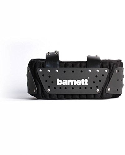 BARNETT MBP-01 American Football Rippen- und Rückenschutz, Farbe schwarz (M)