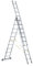 ZARGES LM-Mehrzweckleiter 3 x 12 Sprossen Z500