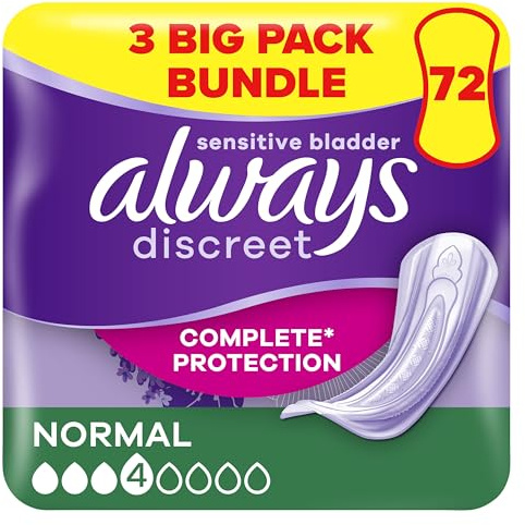 Always Discreet Incontinence Pads Normal 24CTX3