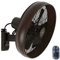 LUCCI AIR Wandventilator Breeze, Oszillierender Kopf, 3 Geschwindigkeiten plus Timer, Farbe: ORB