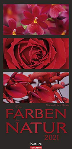 Farben der Natur - Kalender 2021 - Weingarten-Verlag - Fotokalender mit Triplets - Wandkalender mit wundervollen Aufnahmen - 29,8 cm x 67,8 cm