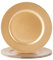 Argon Tableware Metallic Charger Plates - Gold - 33cm - Pack of 6 - Metallic Finish Reusable Dining Table Setting Plates for Christmas, Party Celebrations, Restaurant Decor Placemats