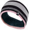 Heat Holders - Damen outdoor gestrickt strick thermo winter stirnband mit innen fleece (One Size, Streifen Schwarz Hellrosa)