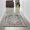 CARPETIA Teppich Outdoor Orientteppich Wohnzimmerteppich Ornamente in grau Größe 60x110 cm