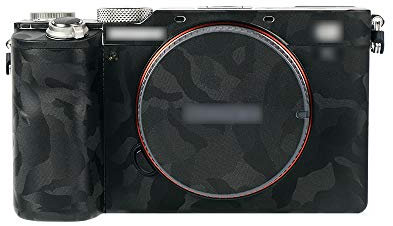 KIWIFOTOS Anti-scratch Protection Sticker for Sony a7C Camera Non-slip Cover Film(Camouflage Pattern)