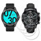 iDaPro Protector de pantalla Aplicable para TicWatch Pro 5/Pro 3 Ultra/TicWatch Pro3 Pro5 [4 unidades] vidrio templado antiarañazos, sin burbujas, fácil instalación