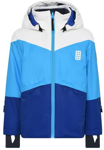 Lego Wear Unisex Lego Wear Jungen Skijacke Winterjacke 5.000 Wassersäule Atmungsaktiv Lwjested 708 Regenjacke, 570, 104 EU