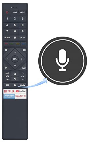 Nuovo ERF3A72 Telecomando di ricambio per HISENSE TV U7QF U8QF 55U8QF 65U8QF 55U7QF 50U7QF 65U7QF 65U7QFUK HE55A6900FUWTS HE50A6900FUWTS HE65A6900FUWTS 50A690FEVS 55A690FEVS Remote Controller