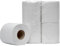 BOVE Papier toilette double épaisseur 200 feuilles, 48 rouleaux (12 packs de 4 rouleaux chacune), blanc, recyclé, gaufré (8103000) - Papier toilette absorbant.