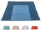 ULLENBOOM ® Wickelauflagenbezug 75x85 cm Blau (Made in EU) - abnehmbarer Bezug für Wickelauflage 85x75, Baby Überzug für Wickelunterlage aus Baumwolle, Wickelbezug für Wickeltisch