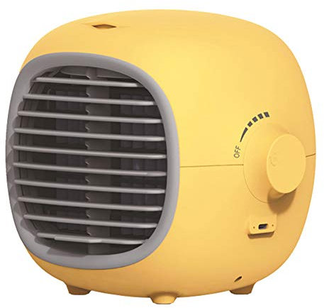 Keep Cool all Summer Long with Personal Air Cooler - USB Rechargeable, Water-cooled, Portable Air Conditioner for Home, Office, and Travel