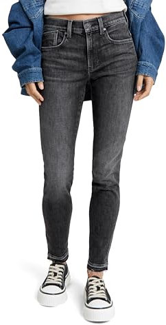 G-STAR Damen Lhana Skinny Jeans Jeans, Grau (Faded Apollo Grey D19079-d535-g350), 28W / 34L