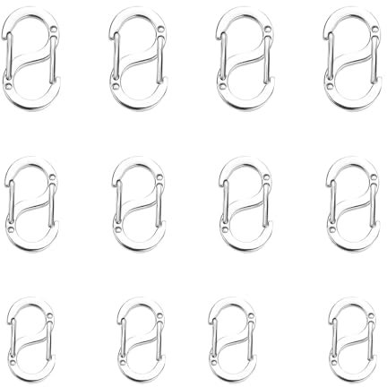 Mrltau 12 Pcs Verschluss Armband Silber,Verschlüsse für Armbänder,Schmuck Verschlüsse,Armband Verschlüsse,Armbandverschlüsse,Verschluss Kette,Kettenverschluss Silber,Kettenverschluss Edelstahl