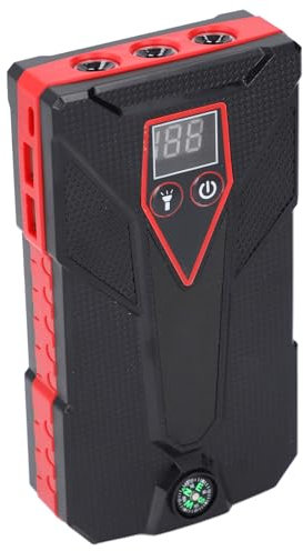 Jump Starter, 1000A Battery Jumper Starter Portable, 12V Car Battery Jump Starter for Up to 7L Gas/5.5L Engines, Jump Pack With Quick Charge USB 3.0 LED Bright Light