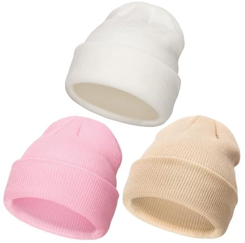 DRESHOW Bonnet pour Child Hiver Bonnet Unisexe en Tricot Doux Childs pour Bébé Garçon Fille Beanies Chaud pour 2-6 Ans