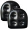Whirlpool -Zubehör, 2pcs aufblasbare Booster -Sitzplatz 18,5 x 16 x 5.9 '' Spa & Back -Stütze aufblasbare Whirlpool -Sitzsitz mit Saugnapf -Hot Tub -Sitz PVC -Hot Tub -Stube für Erwachsene, Schwarz,