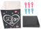 ibasenice 1 Satz Geschlechtsoffenlegungsbox Partydekorationen Geschlecht offenbaren Papierboxen für die Babyparty -Dusche-Boxen Gender-Reveal- -Boxen weißer Kartendruck