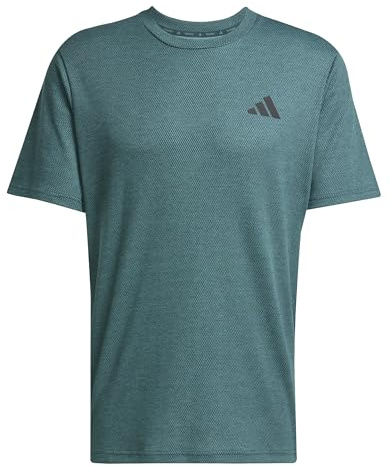 adidas Men's Train Essentials Feelready Novelty T-Shirt, Aurora Ivy, L