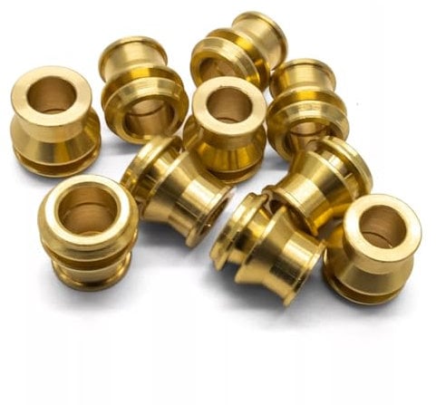 TC Compression Radiator Valves Brass Inset Reducer 15mm to 8mm - Pack of 10