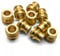 TC Compression Radiator Valves Brass Inset Reducer 15mm to 8mm - Pack of 10