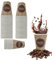 100 Bicchieri in Carta 85ml 210ml 300ml Per Bevande Calde Fredde, Bicchieri XXXl Ecologici Biodegradabili Monouso Made in Italy Per Caffe' Orzo Tè cappuccino birra bibite (Capacità 210 ml)