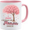 Cadeau Touchant pour Maman | La chance c’est d’avoir une Maman comme toi – Mug Fête des Mères Émotion | Tasse Cadeau Famille Bureau | Compatible Lave-Vaisselle et Micro-Ondes