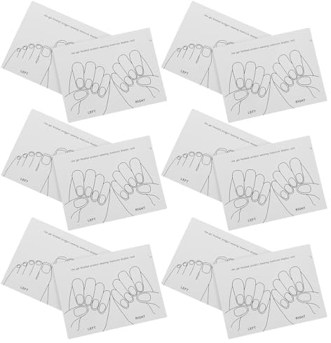 PENIKOKO 40 Pièces Présentoir Ongles Réutilisable pour Salon Cartes Nuancier Couleurs Manucure Portable et Organisateur Échantillons Ongles Art