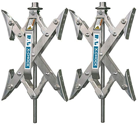 X-Chock Wheel Stabilizer - Pair - One Handle - 28012
