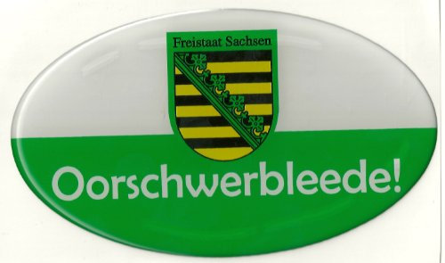 Auto Aufkleber Motiv Auswahl möglich Sachsen Oorschwerbleede 12x7cm