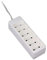 Bloc 6 prises 2P 6A - Blanc - Zenitech