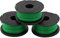 BLACK+DECKER Pack de 3 bobinas de hilo para desbrozadora y cortabordes, 6m de largo y 2mm de diámetro, compatible con modelos GL7033, GL8033, GL933, GL9035, STB3620L, A6486